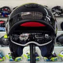 Capacete PEELS U-RB2 ESCAMOTEAVEL CLASSIC PRETO/PRATA