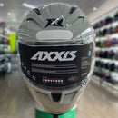 Capacete AXXIS SEGMENT SOLID A12 GRAY GLOSS