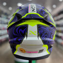 Capacete Norisk FF302 Soul Control Matte Black Pink