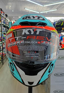 CAPACETE KYT TT REVO LEOPARD SPANIARD FULL
