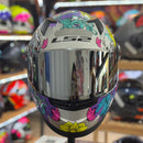 CAPACETE LS2 FF358 DREAMCATCHER SILVER YELLOW