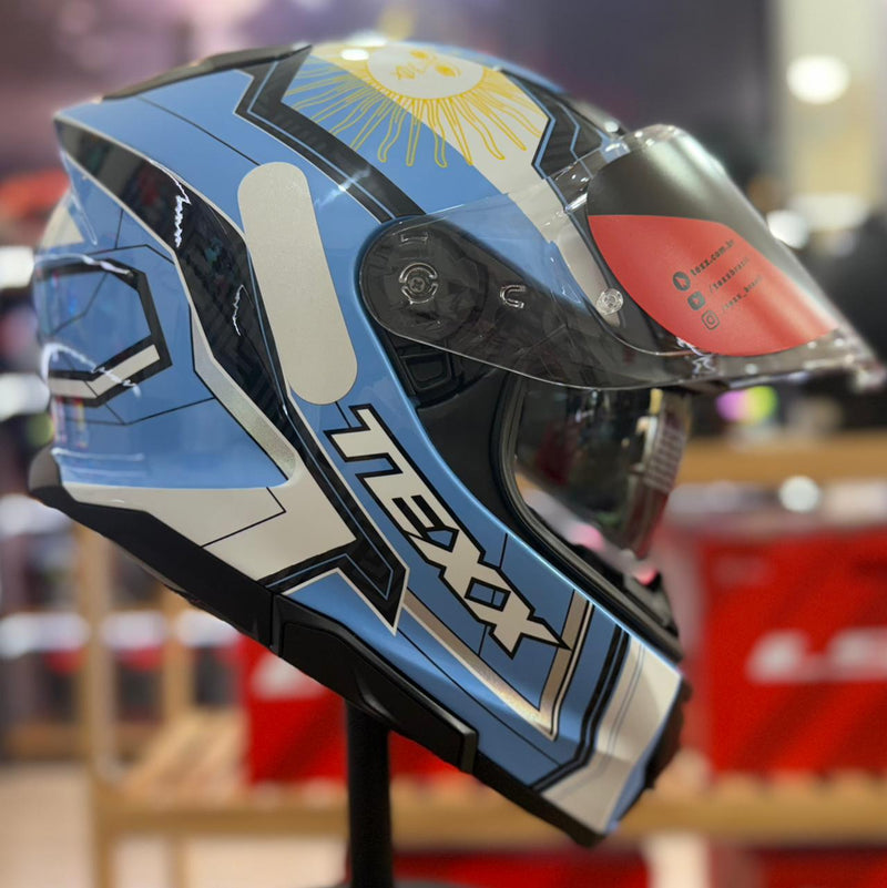 Capacete TEXX KAIMAN FLAG ARGENTINA