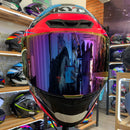 CAPACETE KYT TT COURSE OVERTCH BLACK PINK