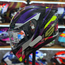 Capacete AGV K1 S Fastlap Black/Purple/pink