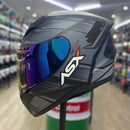 Capacete ASX CITY START PRETO FOSCO CINZA