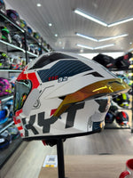 CAPACETE KYT TT COURSE FUSELAGE RED