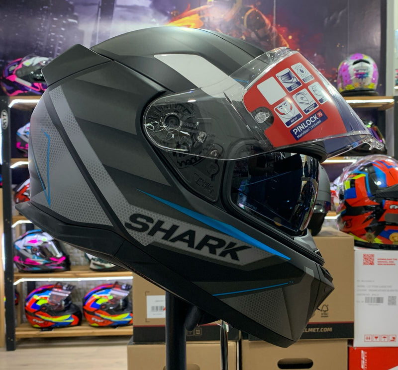 Capacete Shark D-SKWAL 3 SIZLER MATT KAB