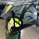 CAPACETE RACE TECH VOLT FERA CINZA FOSCO