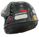 Capacete EBF AUTOMÁTICO SOLID Preto Brilho