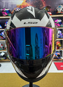 Capacete LS2 FF358 Draze Black White