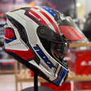 Capacete TEXX KAIMAN FLAG USA