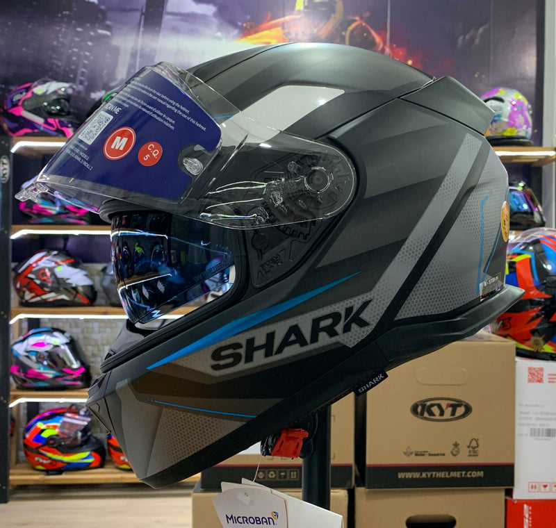 Capacete Shark D-SKWAL 3 SIZLER MATT KAB