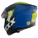 Capacete Texx KAIMAN TRACK AZUL PRETO FOSCO