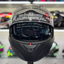Capacete SHARK EVO ES BLACK MAT KMA