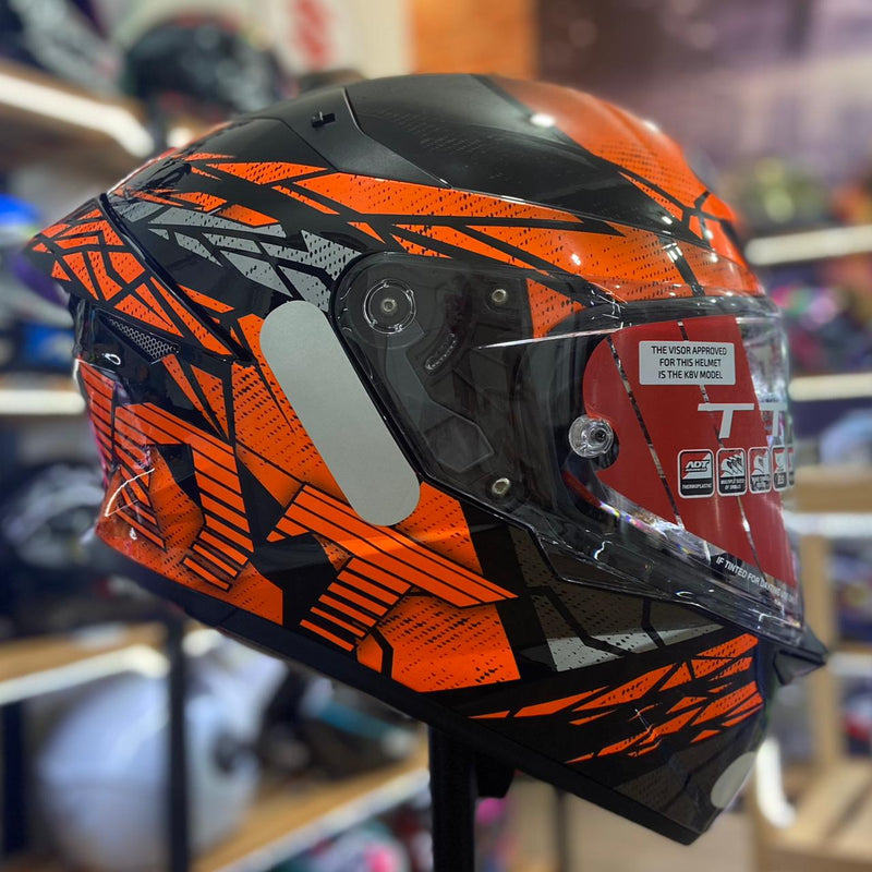 Capacete KYT TT REVO COBUSTION ORANGE