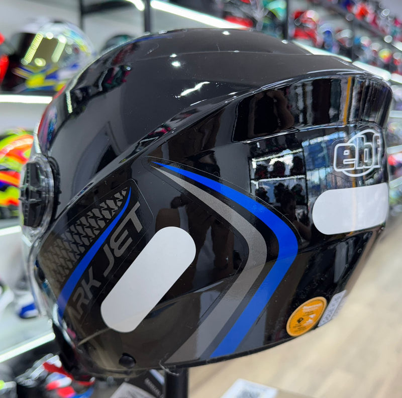 Capacete EBF New Spark Jet Speed Azul