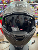 CAPACETE HJC I100 180º SOLID TITANIUM