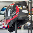 Capacete ORIGINE DINAMO FIGHTER FLUO RED BLACK MATT