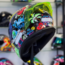 Capacete NORISK FLOW TRAP BLACK + BRINDE VISEIRA COLORIDA e AEROFOLIO