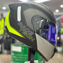 CAPACETE RACE TECH SIGNAL ACTIVE MATTE TIT/GREY HV YLW
