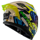 CAPACETE NORISK FLOW ROBOT YELLOW  + BRINDE VISEIRA COLORIDA e AEROFOLIO