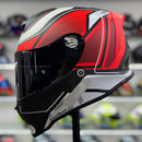 Capacete ORIGINE DINAMO SZ FASTER BLACK RED GLOSS