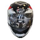 Capacete SPARK OROC Preto e Vermelho