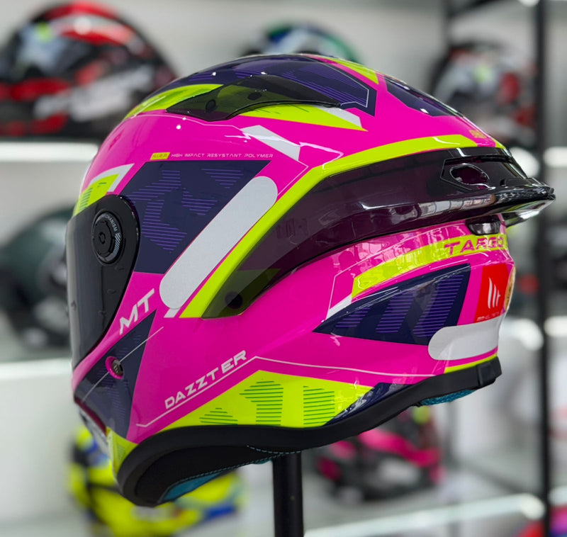 CAPACETE MT TARGO S DAZZTER C8 GLOSS