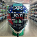 Capacete KYT TT REVO LEOPARD AMERICAS
