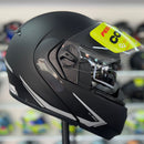 Capacete PEELS U-RB2 CLASSIC ESCAMOTEAVEL PRETO FOSCO/ PRATA