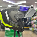 CAPACETE RACE TECH SIGNAL ACTIVE MATTE TIT/GREY HV YLW
