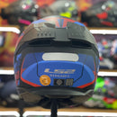 Capacete LS2 FF808 STREAM 2 ROAD MATTE TIT/RED