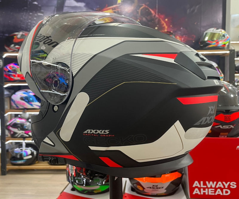 Capacete Axxis Escamoteável Gecko SV Blow