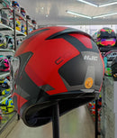 Capacete HJC C10 Tins - Vermelho/Cinza/Preto