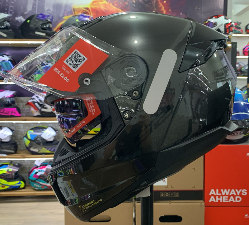 CAPACETE LS2 FF808 STREAM II JEANS TITANIUM