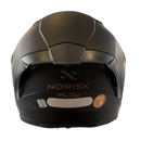 CAPACETE NORISK FLOW MATTE BLACK  + BRINDE VISEIRA COLORIDA e AEROFOLIO
