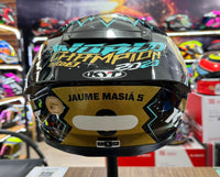 CAPACETE KYT R2R MASIA WORD CHAMP 2023 GOLD