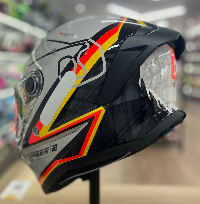 Capacete MT Stinger 2 Grand Prix C1 Alemanha