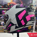 CAPACETE LS2 FF358 STARWAR ROSA E BRANCO