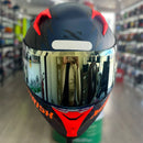 Capacete NORISK FLOW DAYTONA MATTE BLUE/ORANGE