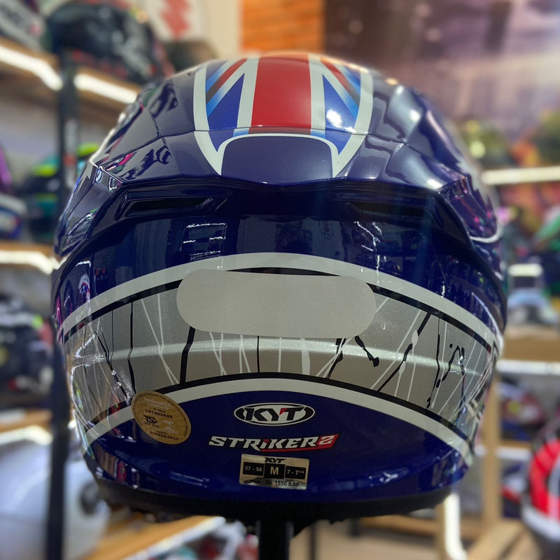Capacete KYT STRIKER 2V BROCK PARKES