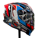 Capacete ORIGINE DINAMO STAR REV FLUO RED BLACK GLOSS