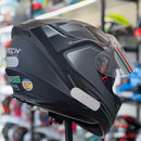Capacete GP TECH ULTRA SV FUTURE VERDE CINZA FOSCO