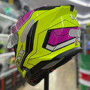 Capacete  Texx KAIMAN TEASER ROSA PRETO VERDE