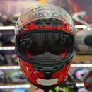 CAPACETE KYT STRIKER 2v FLAMING ANTH RED