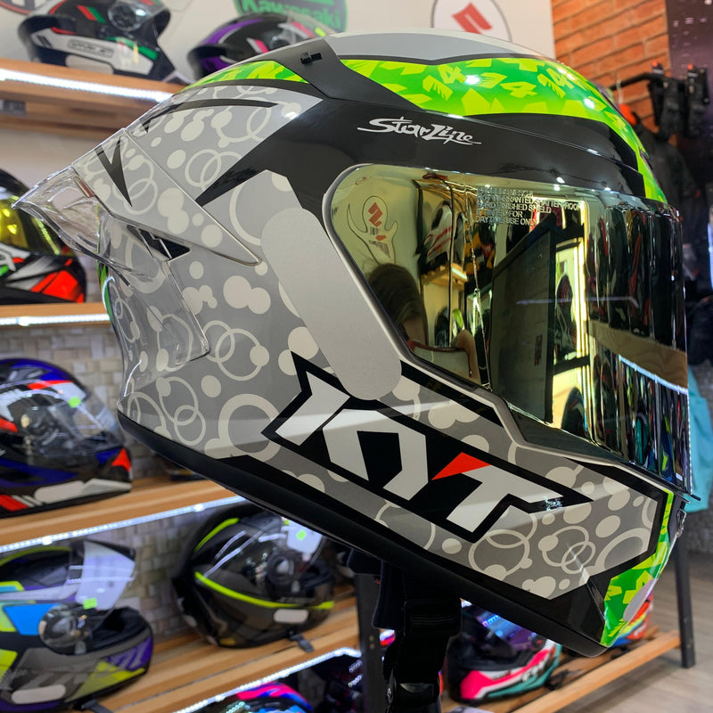 CAPACETE KYT TT COURSE ARBOLINO