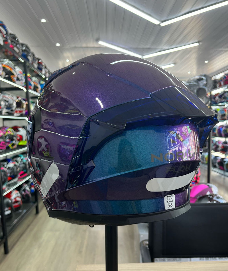 CAPACETE NORISK FLOW MONOCOLOR BLUE