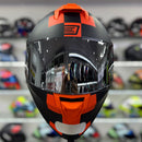 Capacete ORIGINE DINAMO CONTEST ORANGE BLACK