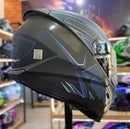 Capacete Norisk RAZOR GHOST MATTE BLACK GRAY