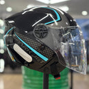 Capacete EBF SPARK JET SPEED VERDE AGUA